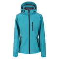 Marine - Front - Trespass Womens-Ladies Bela II Waterproof Soft Shell Jacket