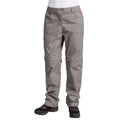 Storm Grey - Back - Trespass Womens-Ladies Rambler Convertible Hiking Trousers