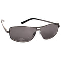 Gun Metal - Front - Trespass Adults Unisex Enforcement Tinted Sunglasses