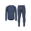 Navy - Front - Trespass Unisex Mystery Thermal Baselayer Set