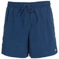 Navy - Front - Trespass Mens Luena Swimming Shorts