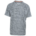 Carbon Marl - Front - Trespass Mens Gaffney Active T-Shirt