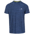 Navy Marl - Front - Trespass Mens Gaffney Active T-Shirt