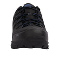 Black-Blue - Pack Shot - Trespass Mens Finley Low Cut Hiking Shoes