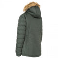 Olive - Back - Trespass Womens-Ladies Nadina Waterproof Padded Jacket