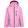 Deep Pink - Front - Trespass Childrens Girls Shasta Waterproof Jacket