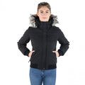 Black - Side - Trespass Womens-Ladies Kendrick DLX Down Jacket