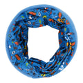 Cosmic Blue Print - Back - Trespass Childrens-Kids Callaghan Neckwarmer