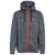 Black Marl - Front - Trespass Mens Odeno Fleece Jacket