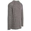 Dark Grey Marl - Back - Trespass Mens Wexler Merino Base Layer Top