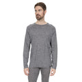 Dark Grey Marl - Lifestyle - Trespass Mens Wexler Merino Base Layer Top