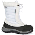 White - Front - Trespass Womens-Ladies Stalagmite II Snowboots