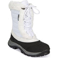 White - Back - Trespass Womens-Ladies Stalagmite II Snowboots