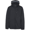 Black - Front - Trespass Mens Weir Waterproof Jacket