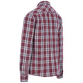 Merlot Check - Back - Trespass Mens Shottery Shirt