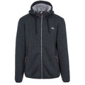 Black Marl - Front - Trespass Mens Tableypipe Fleece Jacket