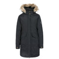 Black - Front - Trespass Womens-ladies Bettany Dlx Down Jacket