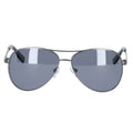 Gun Metal - Side - Trespass Unisex Adults Pilot Sunglasses