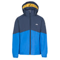 Navy - Front - Trespass Childrens Boys Dexterous Waterproof Rain Jacket