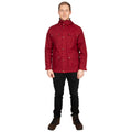 Merlot - Back - Trespass Mens Raharra Waterproof Jacket