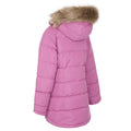 Deep Pink - Back - Trespass Girls Unique Padded Jacket