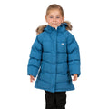 Cosmic Blue - Side - Trespass Girls Unique Padded Jacket