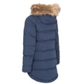 Navy - Back - Trespass Girls Unique Padded Jacket