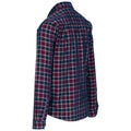 Navy - Back - Trespass Mens Byworthytown Checked Shirt