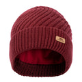 Dark Cherry - Front - Trespass Womens-Ladies Twisted Knitted Beanie