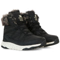 Black - Pack Shot - Trespass Womens-Ladies Kenna Winter Boots