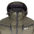 Olive - Side - Trespass Mens Jasper DLX Ski Jacket