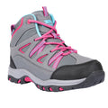 Grey - Front - Trespass Childrens-Kids Gillon II Walking Boots