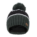 Spruce Green-Black-White - Back - Trespass Childrens-Kids Axel Beanie