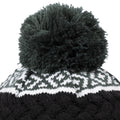 Spruce Green-Black-White - Lifestyle - Trespass Childrens-Kids Axel Beanie