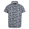 Navy - Front - Trespass Boys Bizarr Casual Shirt