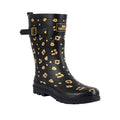 Leopard - Close up - Trespass Womens-Ladies Celeste Printed Wellington Boots