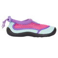 Aqua Blue - Side - Trespass Childrens-Kids Finn Water Shoes