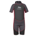 Black - Front - Trespass Childrens-Kids Milo 3mm Wetsuit