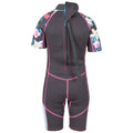 Dark Grey - Lifestyle - Trespass Childrens-Kids Posie Wetsuit