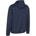 Navy - Back - Trespass Mens Odeno B Marl Fleece Jacket