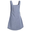 Navy-Chambray - Back - Trespass Womens-Ladies Twirl Casual Dress