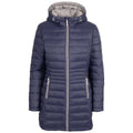 Navy - Front - Trespass Womens-Ladies Mavis Reversible Padded Jacket