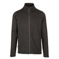 Dark Grey Marl - Front - Trespass Mens Rundel Marl Fleece Jacket