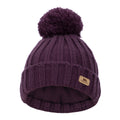 Potent Purple - Front - Trespass Childrens-Kids Thorns Bobble Hat