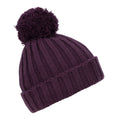 Potent Purple - Side - Trespass Childrens-Kids Thorns Bobble Hat