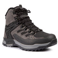 Black-Grey - Pack Shot - Trespass Mens Knox DLX Walking Boots