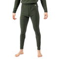 Ivy-Black - Front - Trespass Mens Kirk Base Layer Bottoms