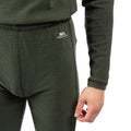 Ivy-Black - Side - Trespass Mens Kirk Base Layer Bottoms