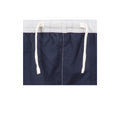 Navy - Side - Trespass Childrens-Kids Depths Swim Shorts