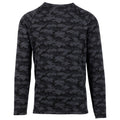 Dark Grey - Back - Trespass Mens Arno Base Layer Top